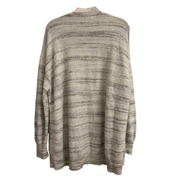 Haven Well Within Organic Cotton Open Cardigan size XL Sustainable Neutral Cozy - Picture 2 of 7